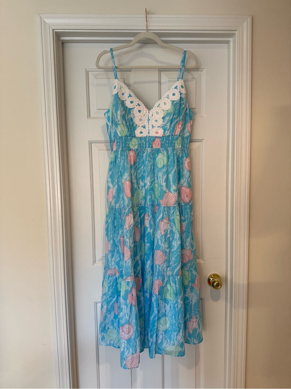 Lilly Pulitzer Zanna Midi Dress in Capri Blue Shelden